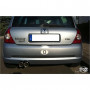 2x80mm type 13 stainless steel back silent for RENAULT CLIO II/B