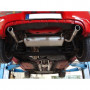 Silent rear duplex stainless steel 1x90mm type 17 for RENAULT CLIO III SPORT