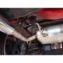 Silent rear duplex stainless steel 1x90mm type 17 for RENAULT CLIO III SPORT