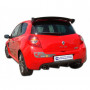 Silent rear duplex stainless steel 1x76mm type 17 for RENAULT CLIO III SPORT