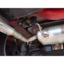 Silent rear duplex stainless steel 1x76mm type 17 for RENAULT CLIO III SPORT