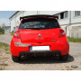 Silent rear duplex stainless steel 1x76mm type 17 for RENAULT CLIO III SPORT