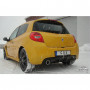 Silent rear duplex stainless steel 1x50mm type 10 for RENAULT CLIO III SPORT FACELIFT