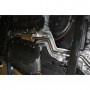 Silent stainless steel front for RENAULT CLIO IV GT