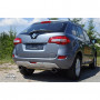 Silent rear duplex stainless steel 1x140x90mm type 44 for RENAULT KOLEOS