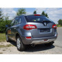 Silent rear duplex stainless steel 1x140x90mm type 44 for RENAULT KOLEOS