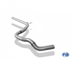 Tube de suppression de silencieux avant inox pour VOLKSWAGEN GOLF MK7 FACELIFT