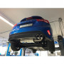 Silent stainless steel rear 2x80mm type 25 for FORD FOCUS MK4 ST-LINE