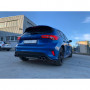 Silent rear duplex stainless steel 2x80mm type 16 for FORD FOCUS MK4 ST-LINE