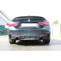 Silencieux arrière duplex inox 1x100mm type 25 (embouts noirs) pour BMW 440i GRAND COUPE TYPE F36