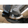 Silent rear duplex stainless steel 1x100mm type 25 (black tips) for BMW 440i GRAND COUPE TYPE F36