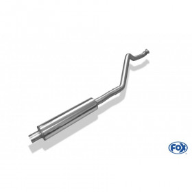 Silent stainless steel front for RENAULT LAGUNA III