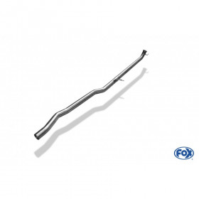 DESTOCKAGE - Stainless front silencer removal tube for MERCEDES CLASSE A250 TYPE W176 4-MATIC