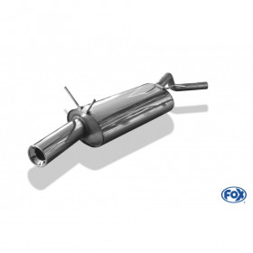 1x90mm 13 stainless steel rear silencer for RENAULT MEGANE I TYPE BA/EA/JA