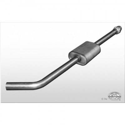 Silent stainless steel front for RENAULT MEGANE I TYPE JA (SCENIC)