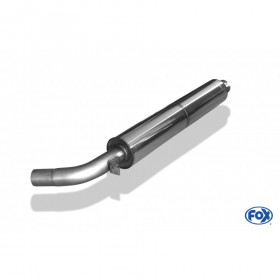 Silent stainless steel front for RENAULT MEGANE II RS