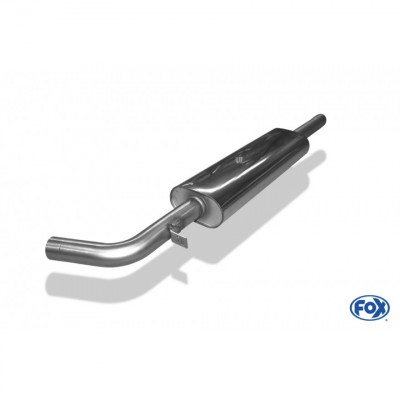 Silencieux avant inox pour RENAULT MEGANE III HAYON 3/5 PORTES