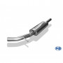 Silent stainless steel front for RENAULT MEGANE IV GT