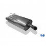 2x70mm stainless steel silent for RENAULT TWINGO I TYPE C06