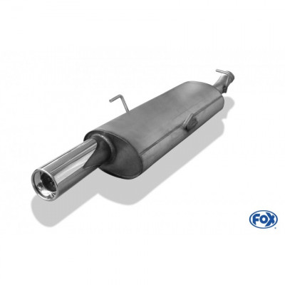 Silencieux arrière inox 1x90mm type 13 pour SAAB 9.3 TYPE YS3