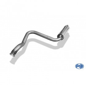 Silent stainless steel front for SAAB 9.3 TYPE YS3