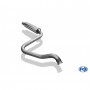 Silent stainless steel front for SAAB 9.3 TYPE YS3