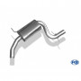 Silencieux intermédiaire inox pour SEAT ALTEA TYPE 5P