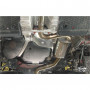 Stainless intermediate silencer for SEAT ALTEA TYPE 5P