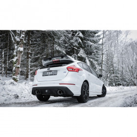 Silencieux arrière duplex inox 1x114mm type 25 pour FORD FOCUS RS MK3