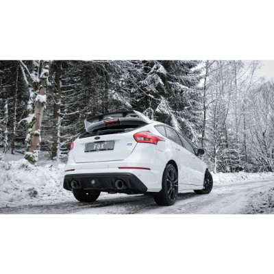 Silent rear duplex stainless steel 1x114mm type 25 for FORD FOCUS RS MK3