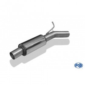 Silent stainless steel front for SEAT ATECA 4x4 TYPE 5FP (DADA/CZPB MOTOR)