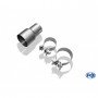 Silent stainless steel front for SEAT ATECA 4x4 TYPE 5FP (DADA/CZPB MOTOR)
