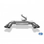 Full Catback - silent stainless steel duplex 2x106x71mm type 44 for SEAT ATECA CUPRA 4x4 TYPE 5FP