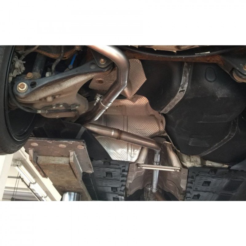 Silencieux Arrière Pour SEAT EXEO 2.0 D 120-170cv 2008 - Neuf - Garantie 2 Ans - Acier Allié
