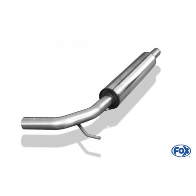 Silencieux avant inox pour SEAT IBIZA TYPE 6K