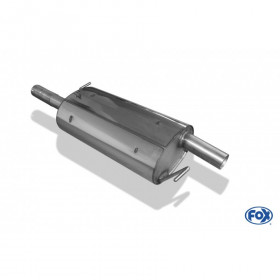 Silencieux avant inox pour VOLKSWAGEN T5/T6 4-MOTION