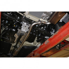 Stainless connection tube (catalyst/rear silencer) for HYUNDAI SANTA FE 4x4 TYPETM