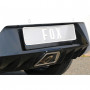 Silencieux arrière inox 1x55mm type 10 (sur sortie d'origine) pour SEAT IBIZA CUPRA TYPE 6J FACELIFT