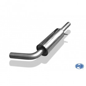 Silent stainless steel front for SEAT LEON TYPE 1M