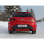 Silent rear duplex stainless steel 2x80mm type 25 for SEAT LEON TYPE 5F