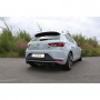 Silent rear duplex stainless steel 1x140x90mm type 44 for SEAT LEON CUPRA TYPE 5F