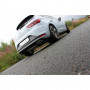 Silent rear duplex stainless steel 2x80mm type 25 for SEAT LEON CUPRA TYPE 5F