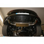 Silencieux arrière duplex inox 1x100mm type 12 pour SEAT LEON CUPRA R TYPE 5F
