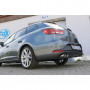 Silent rear duplex stainless steel 2x90mm type 25 for SEAT LEON ST TYPE 5F