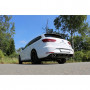 Silent rear duplex stainless steel 2x80mm type 25 for SEAT LEON CUPRA ST TYPE 5F