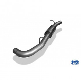 Silencieux avant inox pour SEAT LEON CUPRA 4DRIVE ST TYPE 5F (SANS FAP)