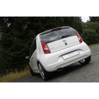 1x145x60mm type 59 stainless tip system for SEAT MII