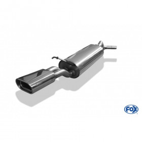 1x135x80mm stainless steel silent for SEAT TOLEDO TYPE 1M