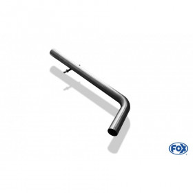 Stainless front silencer removal tube for SEAT TOLEDO TYPE 1M