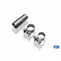 Stainless rear silencer mounting kit for SKODA CITIGO